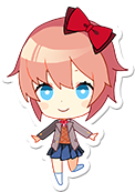 An Image of Chibi Sayori